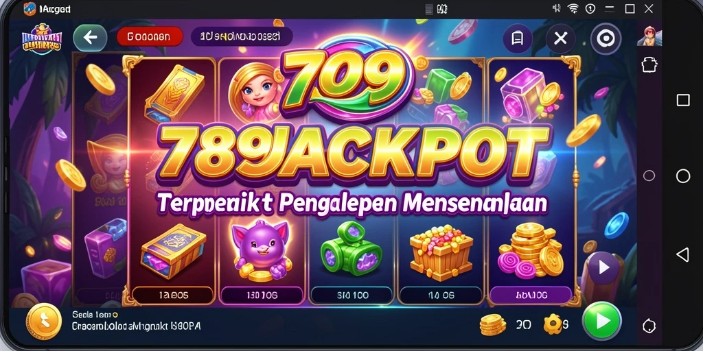 Screenshot utama dari gameplay mesin slot 789JACKPOT yang menarik.