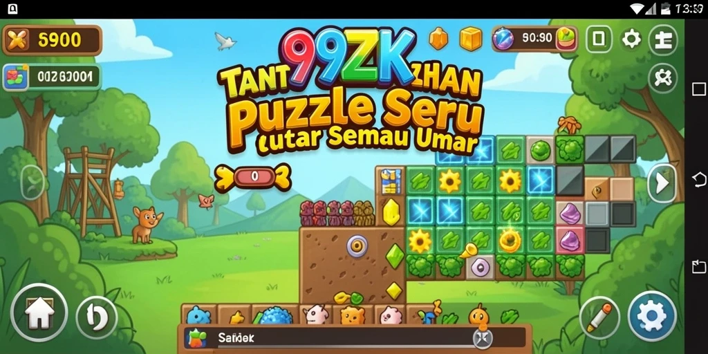 Tampilan gameplay 99ZK yang seru dan menantang.