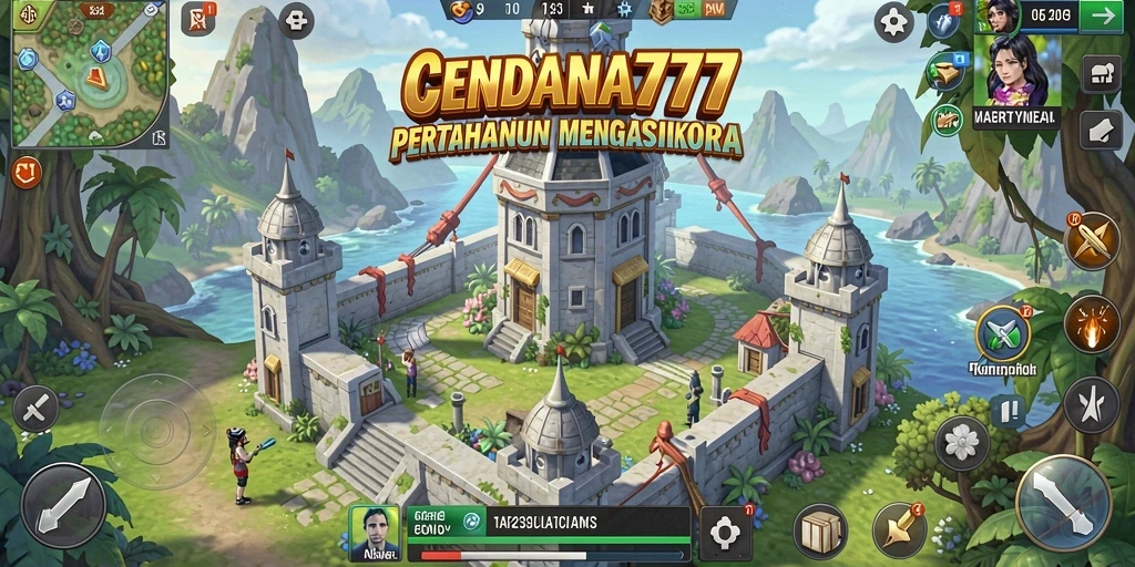 Tampilan menara dan serangan di CENDANA777 yang menegangkan.