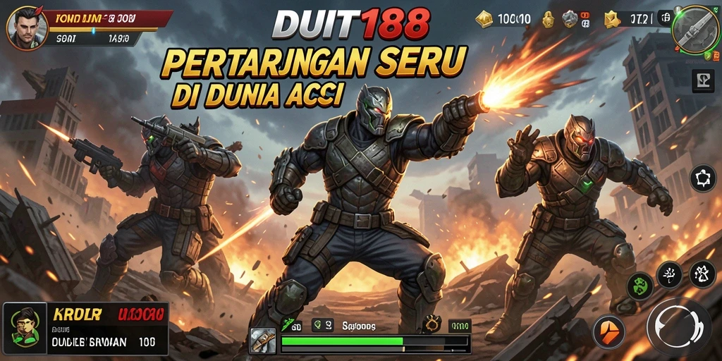 Menampilkan gameplay intens di DUIT188 dengan grafis memukau.