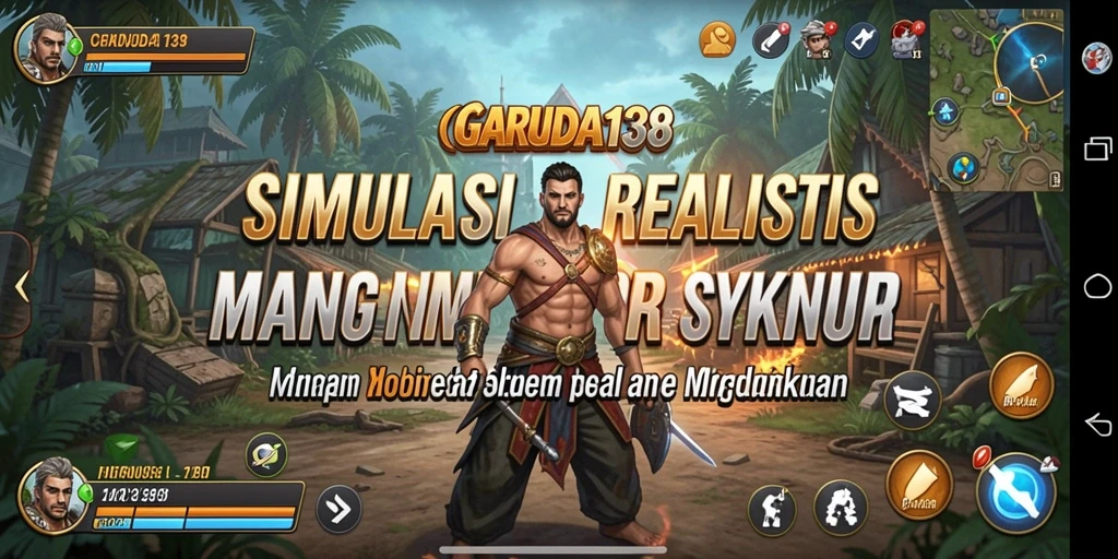 Tampilan gameplay GARUDA138 yang menakjubkan dan realistis.