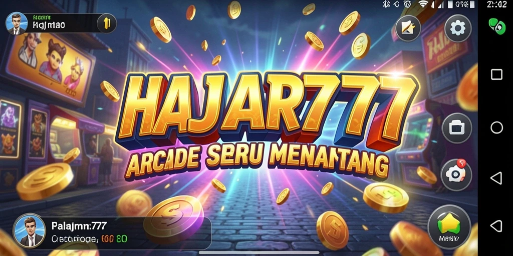Gameplay HAJAR777 yang menarik dengan tantangan seru.
