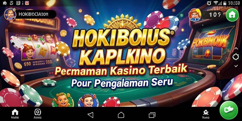Gameplay seru dengan antarmuka menarik di HOKIBONUS.