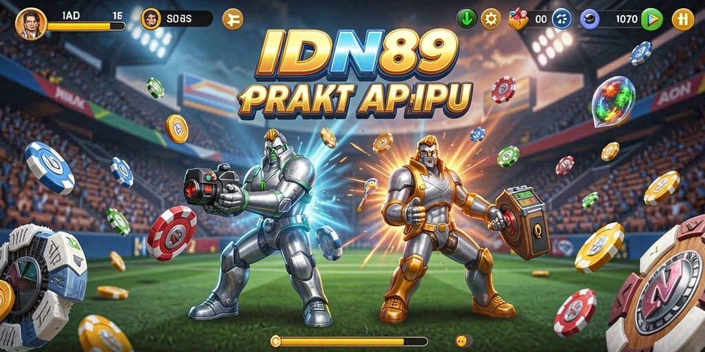 Tampilan gameplay seru IDN89 dengan berbagai tantangan Arcade.