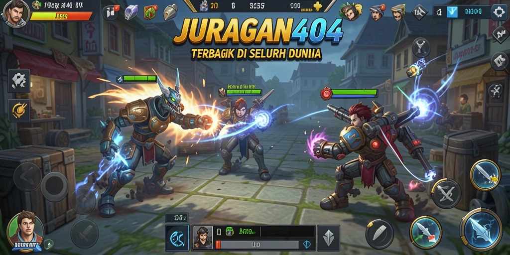 Tampilan gameplay SLG yang menarik dan mendebarkan di JURAGAN404.