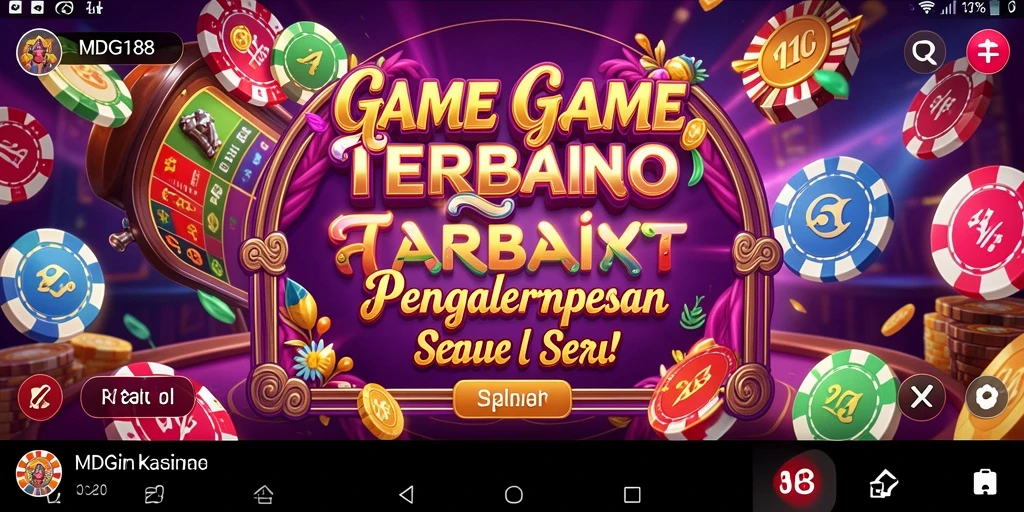 Screenshot gameplay menarik dari kasino MDG188 yang penuh aksi.