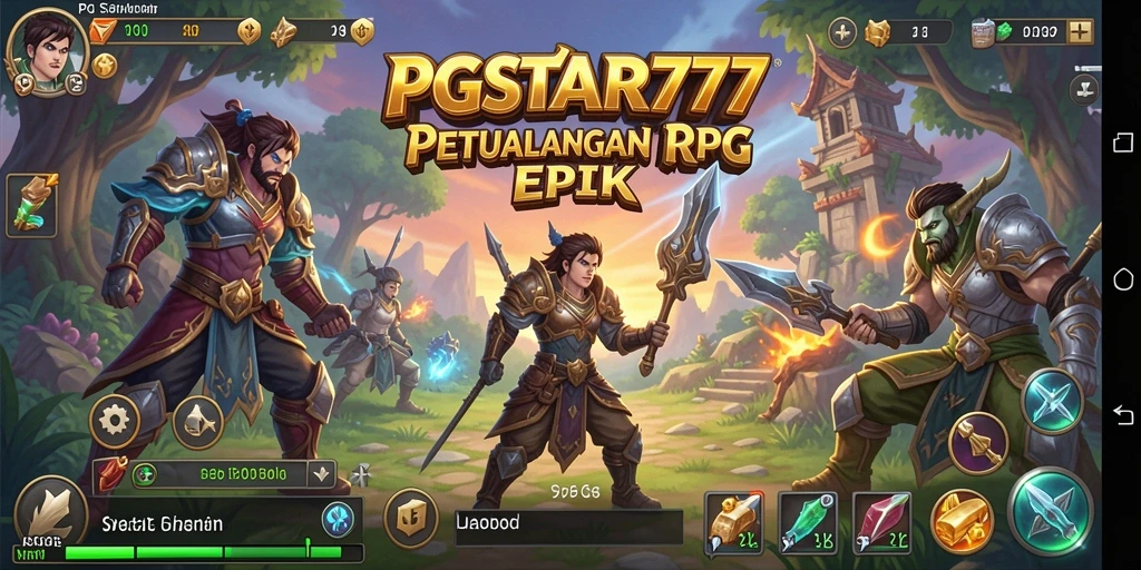 Tampilan maksimalisasi gameplay RPG PGSTAR777 yang seru dan penuh tantangan.