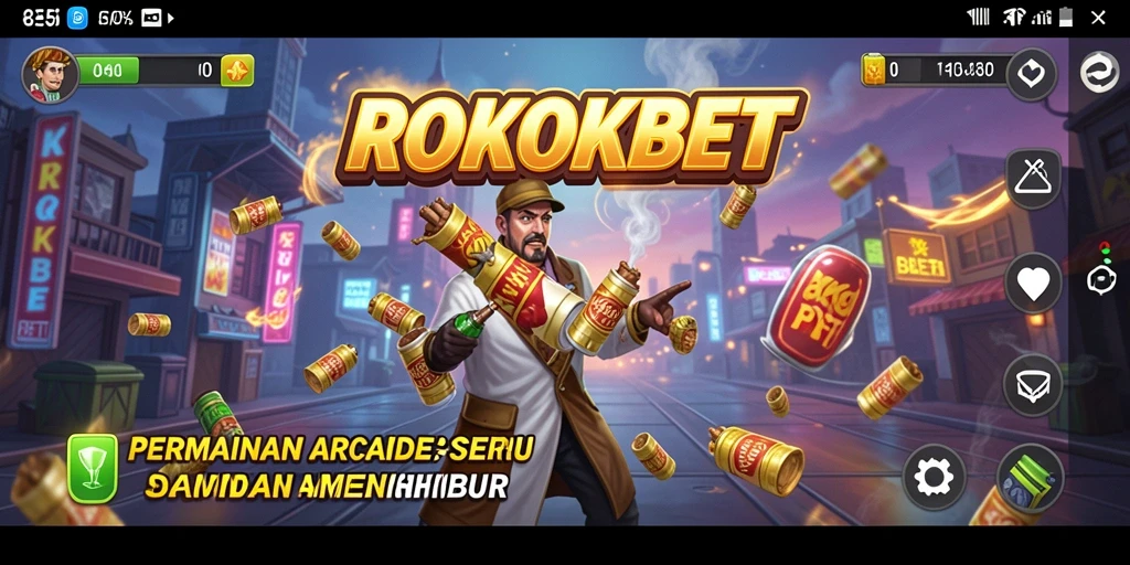 Tangkapan layar gameplay ROKOKBET yang menarik dan mendebarkan.