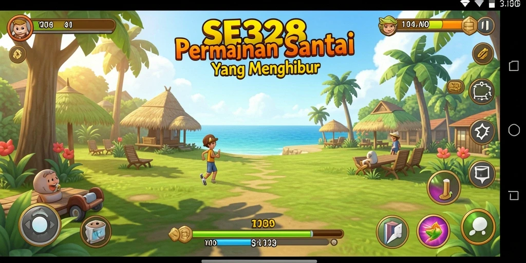 Screenshot SE328 menampilkan gameplay santai yang menarik.