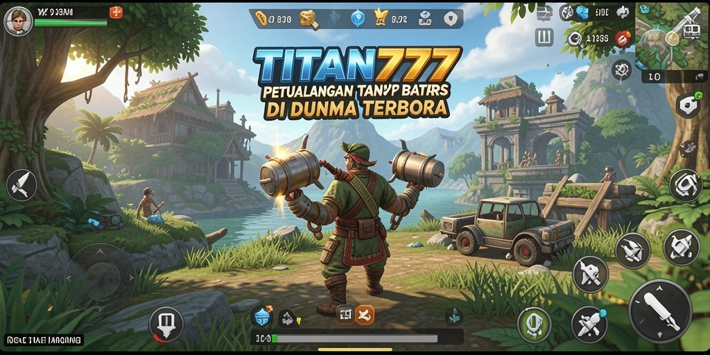 Gameplay menakjubkan di dunia terbuka TITAN777.